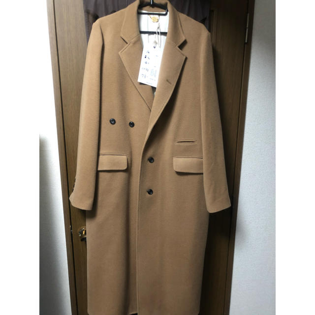 SUNSEA(サンシー)のsunsea 18aw rakuda coat  メンズのジャケット/アウター(チェスターコート)の商品写真