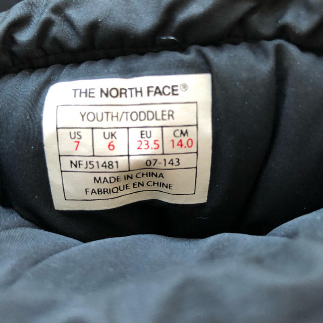 THE NORTH FACE(ザノースフェイス)のNorth Face スノーブーツ（14cm） キッズ/ベビー/マタニティのベビー靴/シューズ(~14cm)(ブーツ)の商品写真