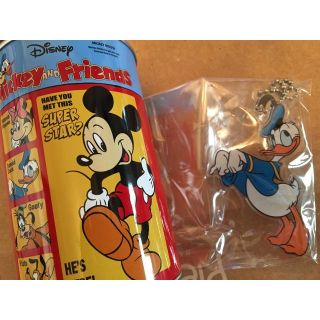 ディズニー(Disney)のドナルド レトロ？　アクリル　キーホルダー  ディズニーストア(キーホルダー)