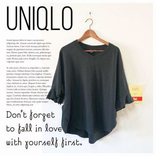 ユニクロ(UNIQLO)のUNIQLO♡モモンガフリル♡(トレーナー/スウェット)