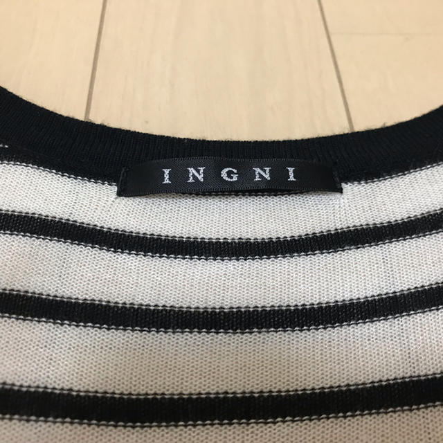 INGNI(イング)のINGNI ボーダー カーディガン レディースのトップス(カーディガン)の商品写真