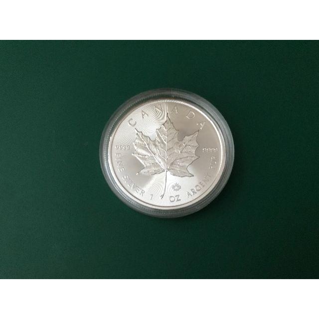 【美品】カナダ メイプルリーフ銀貨 5枚セット 1オンス 2018年 純銀