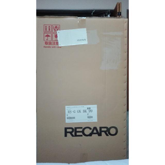 RECARO(レカロ)の【新品・未開封】★☆早い者勝ち！  RECARO RS-G GK BK 自動車/バイクの自動車(汎用パーツ)の商品写真