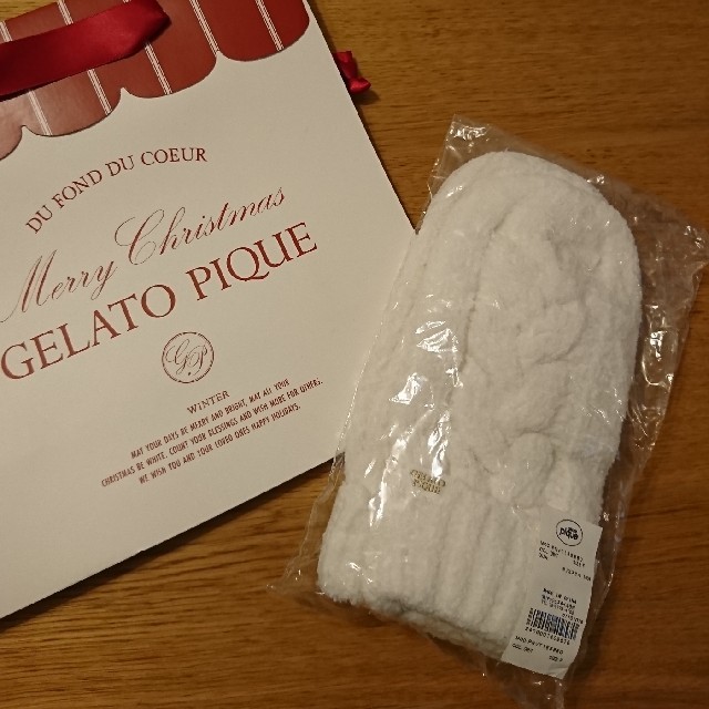 gelato pique(ジェラートピケ)の未使用 ☆ gelato  pique ジェラートピケ ノベルティ 手袋 レディースのファッション小物(手袋)の商品写真