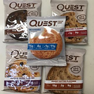 Quest Nutrition ☆ プロテインクッキー 5種セット(プロテイン)