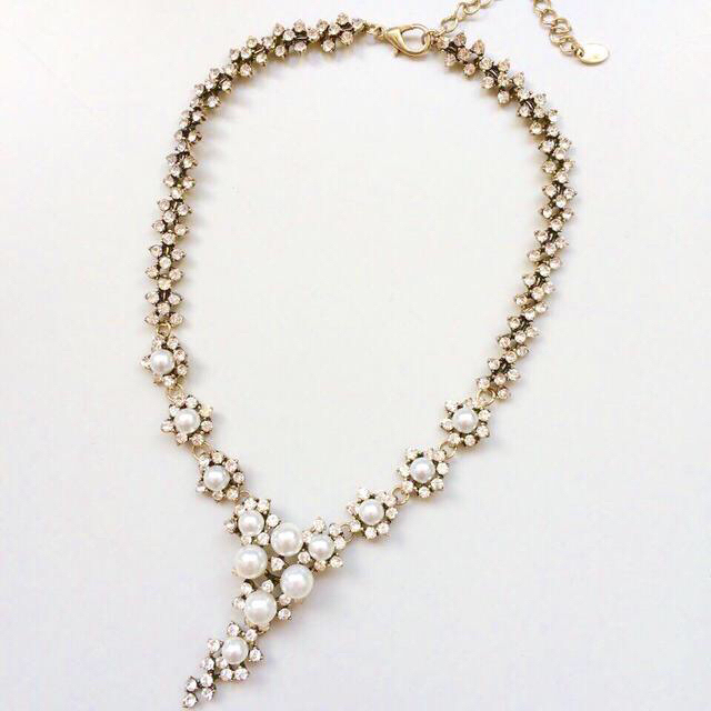 J.Crew(ジェイクルー)の💖パールビジューネックレス💎✨ レディースのアクセサリー(ネックレス)の商品写真