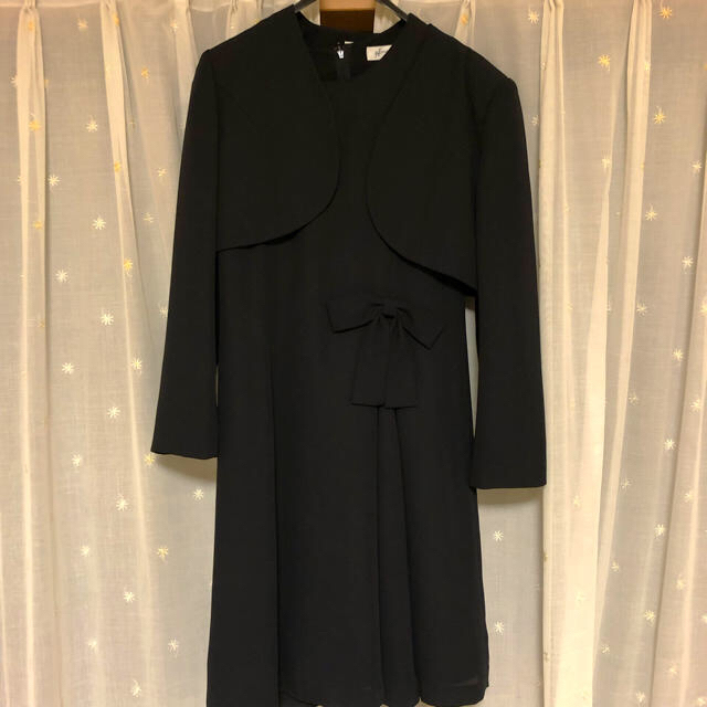 ブラック フォーマル レディースのフォーマル/ドレス(礼服/喪服)の商品写真