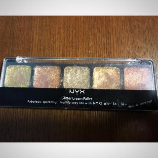 エヌワイエックス(NYX)のNYX グリッタークリームパレット アイシャドウ(アイシャドウ)