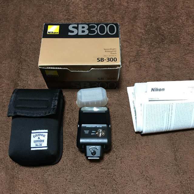 Nikon(ニコン)のおこげ様 専用 NIKON SB300 スピードライト スマホ/家電/カメラのカメラ(ストロボ/照明)の商品写真