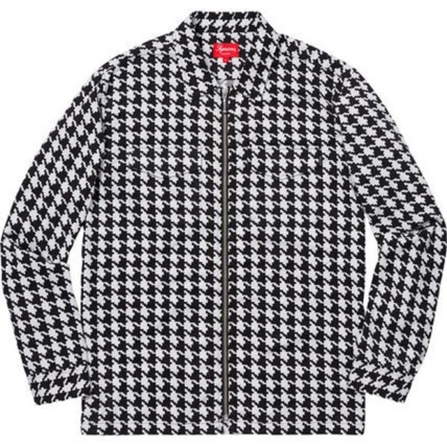 Supreme(シュプリーム)のSUPREME HOUNDSTOOTH FLANNEL ZIP UP SHIRT メンズのトップス(シャツ)の商品写真