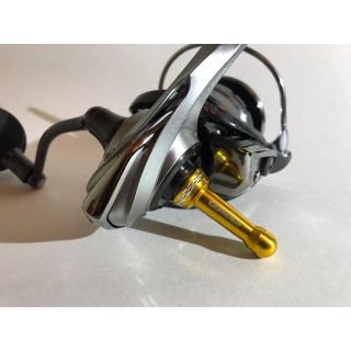 濃ゴールド★リールスタンド★新品★GOMEXUS★ダイワ シマノ 対応(リール)
