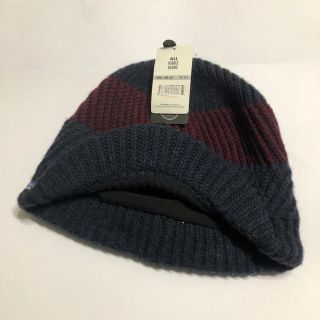 パタゴニア(patagonia)の【新品・未使用】Patagonia ニットキャップ つば付き 新品 未使用(ニット帽/ビーニー)