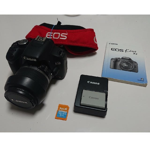 Canon EOS kiss x3 スマホ/家電/カメラのカメラ(デジタル一眼)の商品写真