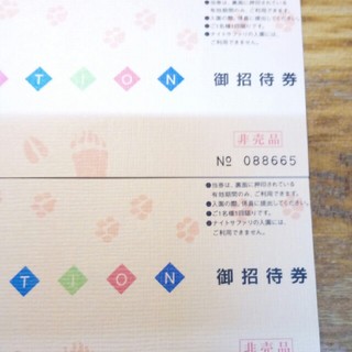 富士サファリパーク入場券  2枚(動物園)