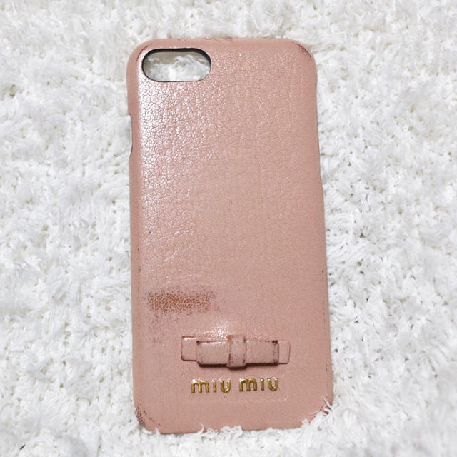 miumiu - 処分セール miumiu iPhoneケースの通販 by umishop｜ミュウミュウならラクマ