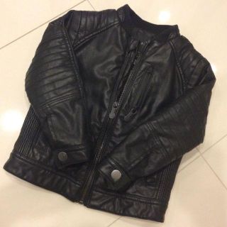 ザラキッズ(ZARA KIDS)のZARA kids レザーブルゾン(その他)