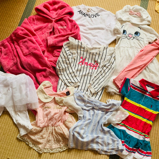 ANAP Kids(アナップキッズ)のANAP kids 等 女の子 洋服 ５５点以上 120cm 130cm キッズ/ベビー/マタニティのキッズ服女の子用(90cm~)(ワンピース)の商品写真