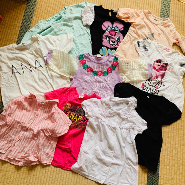 ANAP Kids(アナップキッズ)のANAP kids 等 女の子 洋服 ５５点以上 120cm 130cm キッズ/ベビー/マタニティのキッズ服女の子用(90cm~)(ワンピース)の商品写真