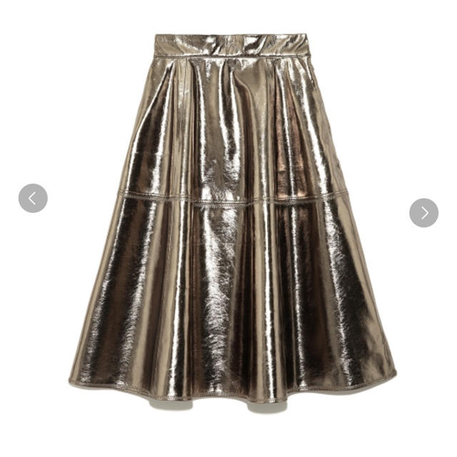 FRAY I.D(フレイアイディー)のCELFORD フェイクレザースカート レディースのスカート(ひざ丈スカート)の商品写真