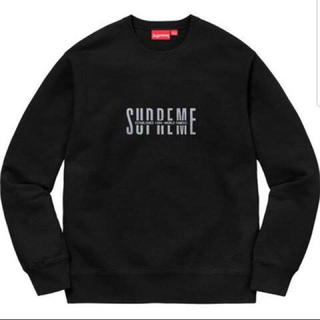 送料込M Supreme World Famous Crewneck