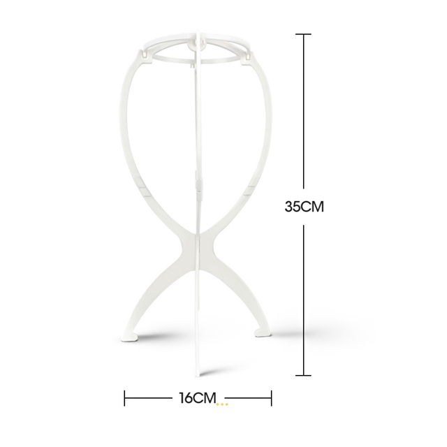 ウィッグ 専用 スタンドと、ぶらし レディースのウィッグ/エクステ(ロングカール)の商品写真