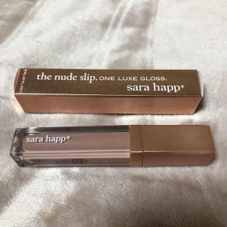 サラハップ(sara happ)の美品♡sara happ♡ヌードスリップ♡グロス♡(リップグロス)