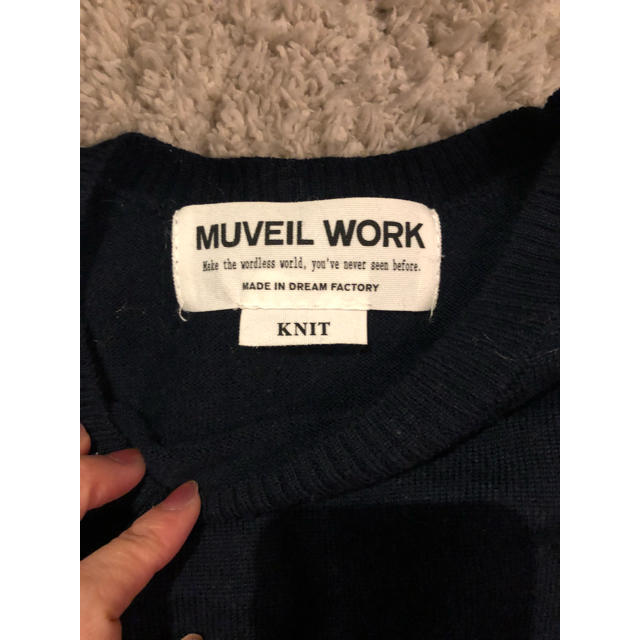 MUVEIL WORK(ミュベールワーク)のmuveil  work ニット レディースのトップス(ニット/セーター)の商品写真