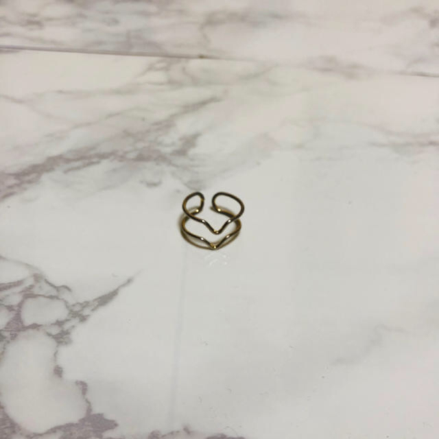 ゴールドリング レディースのアクセサリー(リング(指輪))の商品写真
