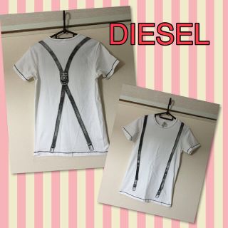 ディーゼル(DIESEL)のDIESELだまし絵Tシャツ(Tシャツ(半袖/袖なし))