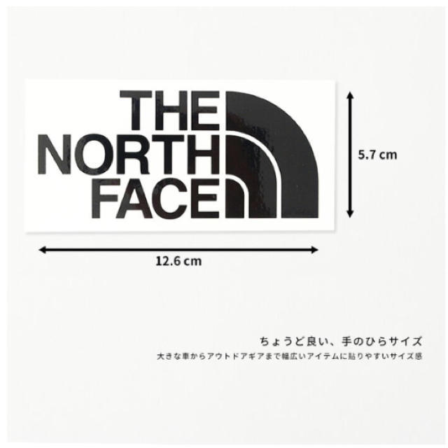 THE NORTH FACE(ザノースフェイス)のTHE NORTH FACE ザノースフェイス カッティングステッカー 自動車/バイクのバイク(ステッカー)の商品写真