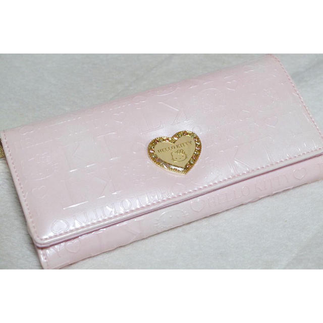 ハローキティ(ハローキティ)のキティ 長財布 ピンク レディースのファッション小物(財布)の商品写真