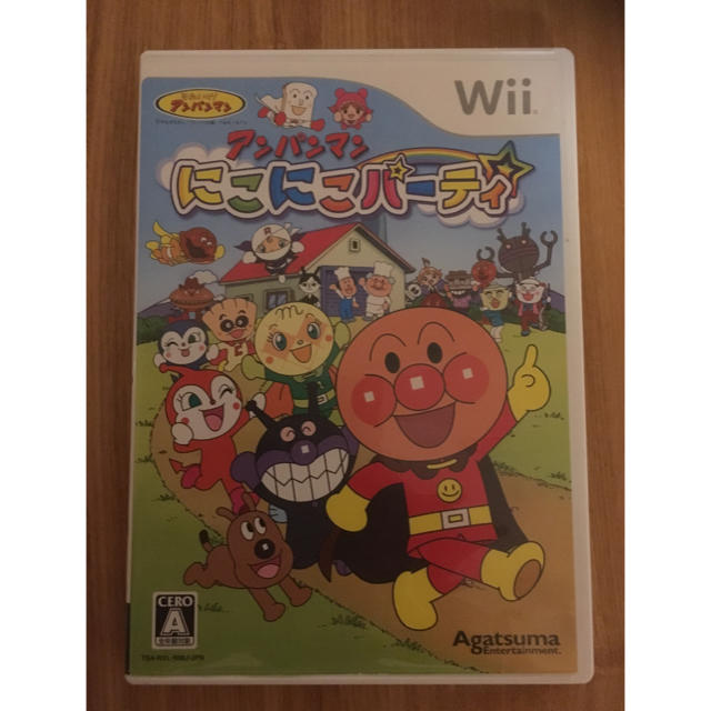 Wii(ウィー)のWii ゲーム アンパンマン エンタメ/ホビーのゲームソフト/ゲーム機本体(家庭用ゲームソフト)の商品写真