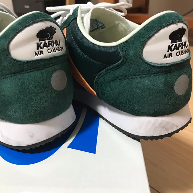 KARHU スニーカー 緑×オレンジ【24.0〜24.5cm】 3