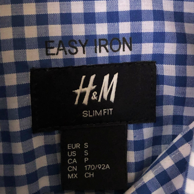 H&M(エイチアンドエム)のH&M ギンガムチェックシャツ メンズのトップス(シャツ)の商品写真