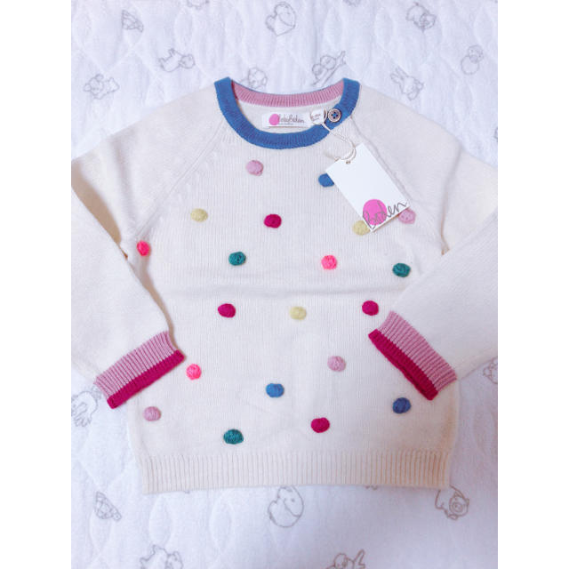 Boden(ボーデン)のSALE❣️新品 ミニボーデン ニットプレイセット 98cm キッズ/ベビー/マタニティのキッズ服女の子用(90cm~)(ワンピース)の商品写真