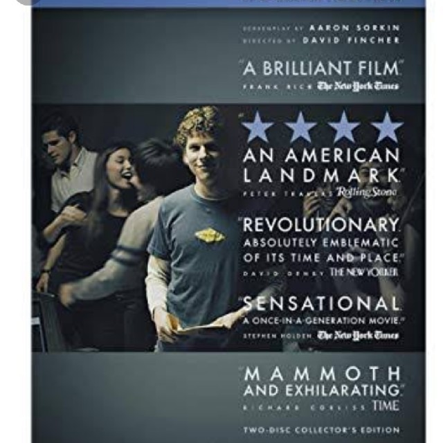 Blu-ray  「the social network」値下げ！！