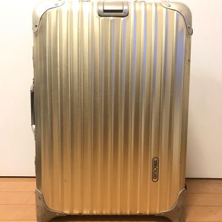 リモワ(RIMOWA)のRIMOWA☆リモワ☆TOPAS ゴールド (トラベルバッグ/スーツケース)