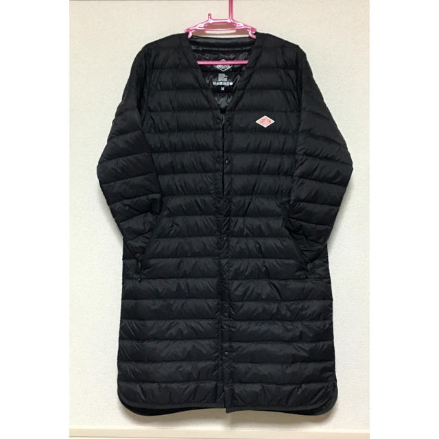 美品 DANTON / インナーダウン ロング コート 黒 ビームス 36 美品 DANTON / インナーダウン ロング コート 黒 ビームス 36