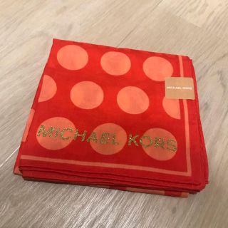 マイケルコース(Michael Kors)のお値下げ！ 新品 マイケルコース ハンカチ(ハンカチ)