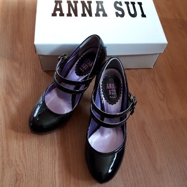 ANNA SUI★猫足★パンプス★ストラップ★2★箱有り★ダイアナ好きにも