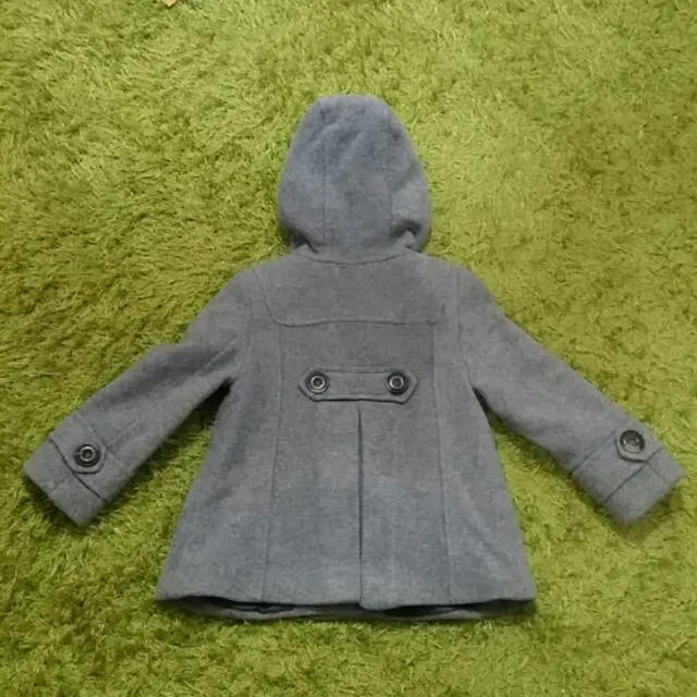 ZARA KIDS(ザラキッズ)のZARA kids ピーコート 98 グレー キッズ/ベビー/マタニティのキッズ服女の子用(90cm~)(コート)の商品写真