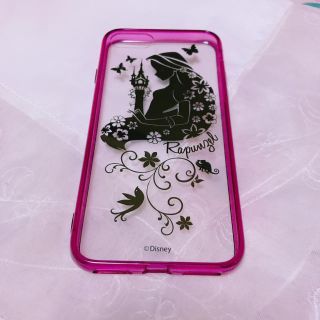 ディズニー(Disney)の美品   ラプンツェル＊iPhoneケース(iPhoneケース)