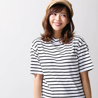 ウィゴー(WEGO)のボーダーTシャツ(Tシャツ(半袖/袖なし))