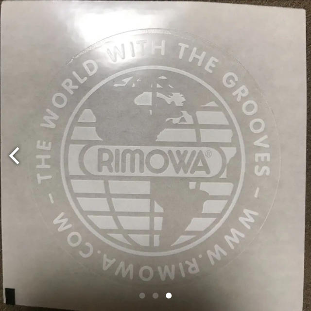 RIMOWA(リモワ)のRIMOWA リモワステッカー 2枚セット エンタメ/ホビーのコレクション(ノベルティグッズ)の商品写真