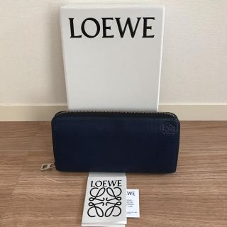 ロエベ(LOEWE)の良品 ロエベ  LOEWE 長財布 ラウンドファスナー(財布)