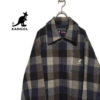 カンゴール(KANGOL)のKANGOL カンゴール 90s ブロック チェック ブルゾン(ブルゾン)