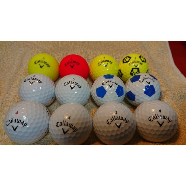 Callaway - (中古品)キャロウェイ ゴルフボール12個セットの通販 by