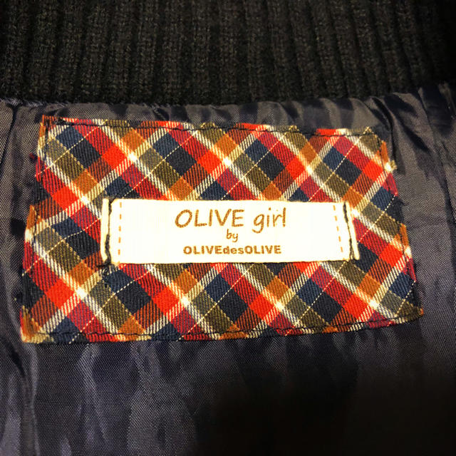 OLIVEdesOLIVE(オリーブデオリーブ)の❤︎ OLIVE des OLIVE スタジャン ネイビー M ❤︎ レディースのジャケット/アウター(スタジャン)の商品写真