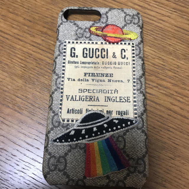 au スマートフォン ケース / Gucci - GUCCI  iphone 8プラスケースの通販 by まるひろ｜グッチならラクマ