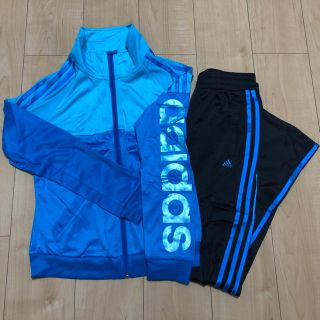 アディダス(adidas)のadidas アディダス ジャージ上下セット(トレーニング用品)